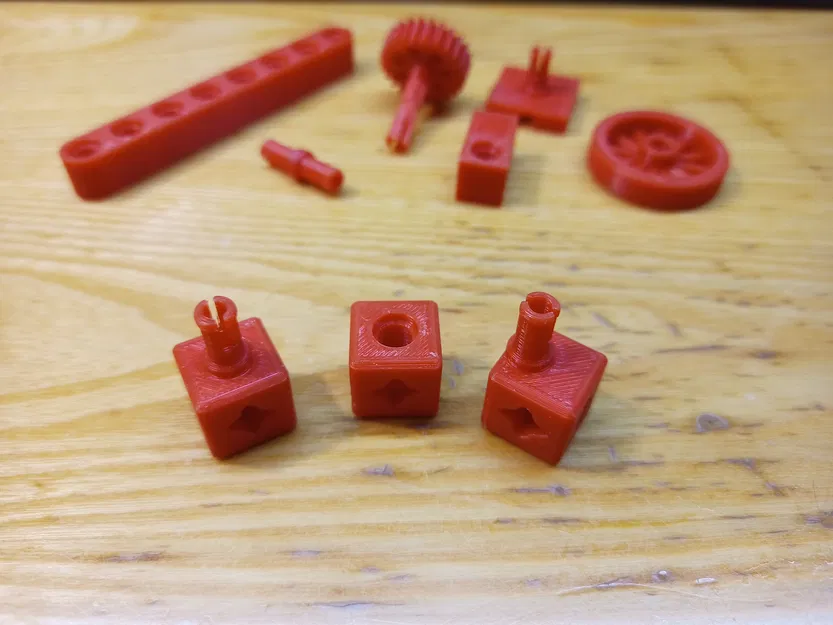 PrintABlok nối kbricks peg-beam - Image 1