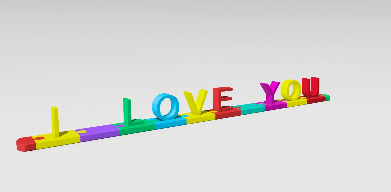 Chữ 3D có thể ghép lại với nhau! - Image 2