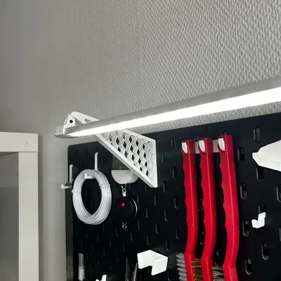 Giá đỡ đèn Worklight/Ledbar cho IKEA Skådis