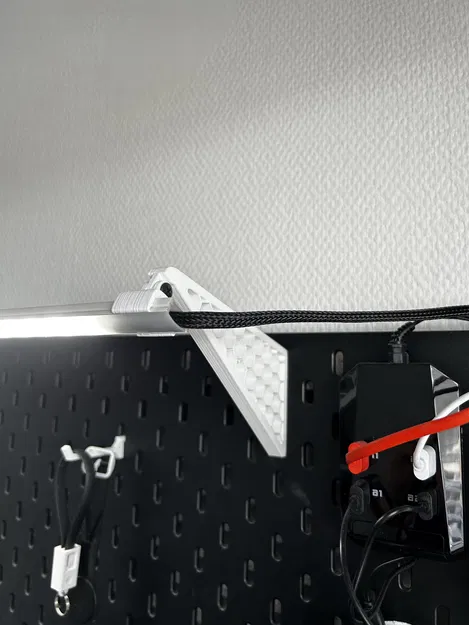 Giá đỡ đèn Worklight/Ledbar cho IKEA Skådis - Image 3