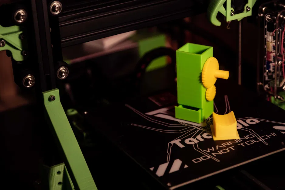 Cối xay thảo mộc có nắp và dụng cụ đẩy - không cần ốc vít - Image 1