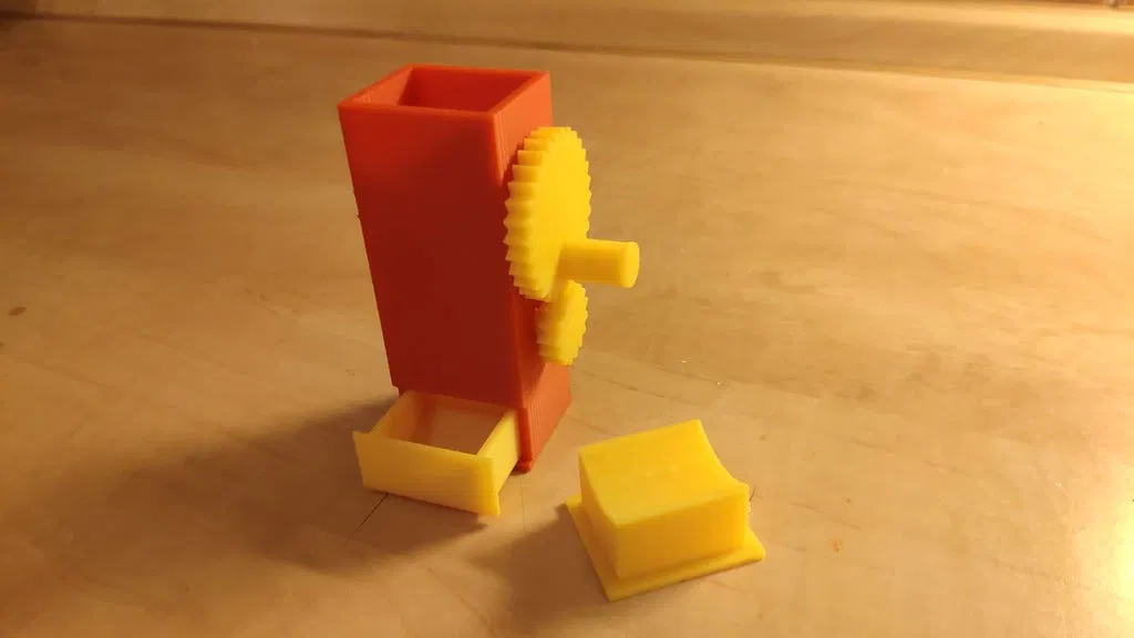 Cối xay thảo mộc có nắp và dụng cụ đẩy - không cần ốc vít - Image 9