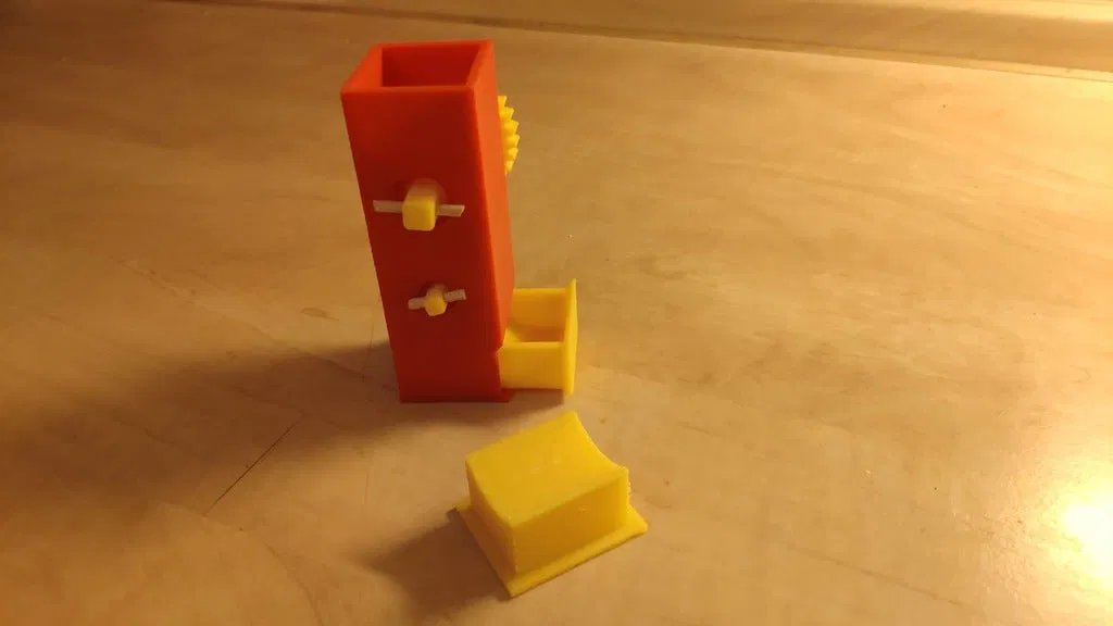 Cối xay thảo mộc có nắp và dụng cụ đẩy - không cần ốc vít - Image 10