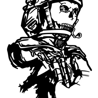 Tranh treo tường Ghost Call of Duty MW2