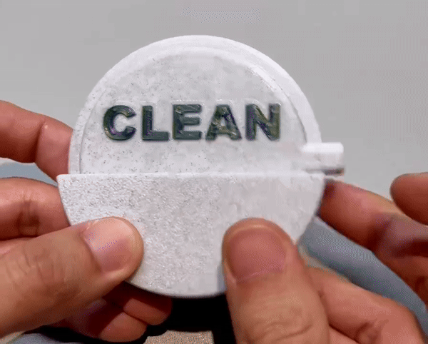 Biển Báo NO SUPPORT Cho Máy Rửa Chén - Image 1