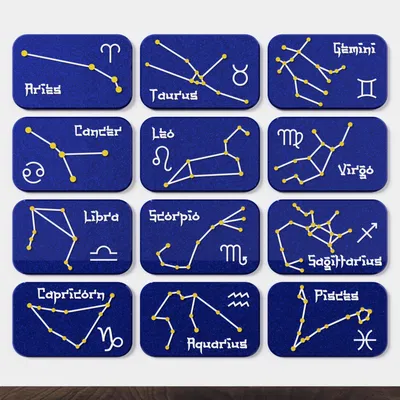 Nam Châm Hình 12 Cung Hoàng Đạo