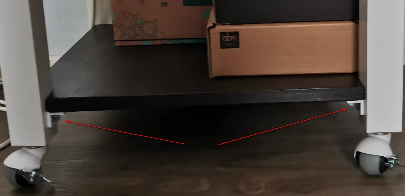 Góc Kệ Cho Bàn IKEA Lack - Image 1