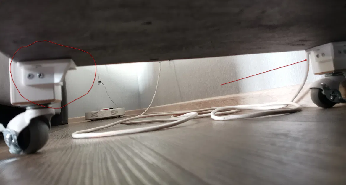 Góc Kệ Cho Bàn IKEA Lack - Image 2