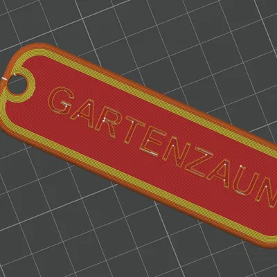 Móc Khóa Hàng Rào Vườn