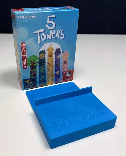 Khay đựng 5 THÁP có vách ngăn bài - Image 2