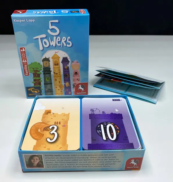 Khay đựng 5 THÁP có vách ngăn bài - Image 4