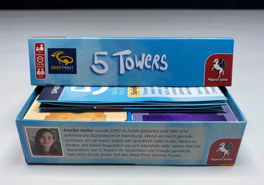 Khay đựng 5 THÁP có vách ngăn bài - Image 5