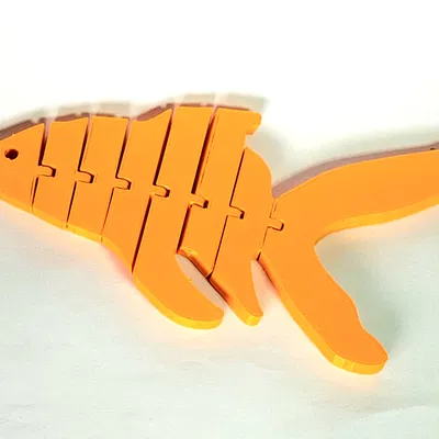 Con Cá Vàng Uốn Dẻo Độc Đáo