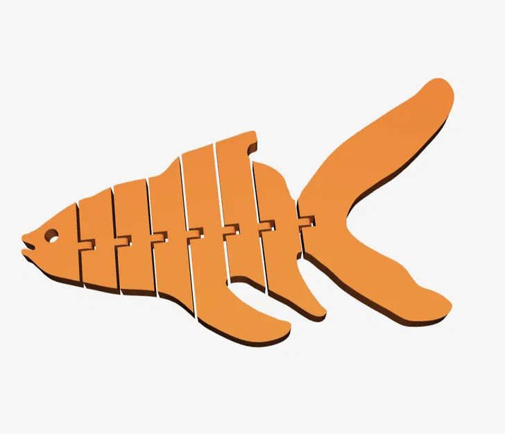 Con Cá Vàng Uốn Dẻo Độc Đáo - Image 2