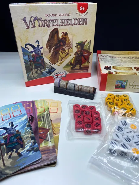 Ví đựng xu DICE HUNTERS OF THERION (WÜRFELHELDEN Münzhalter) - Image 1