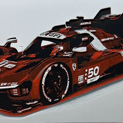 Mô hình Ferrari 499P Hypercar #50 (2022)