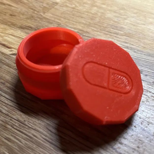 Hộp thuốc / Hộp đựng nắp xoay v2 - Image 2