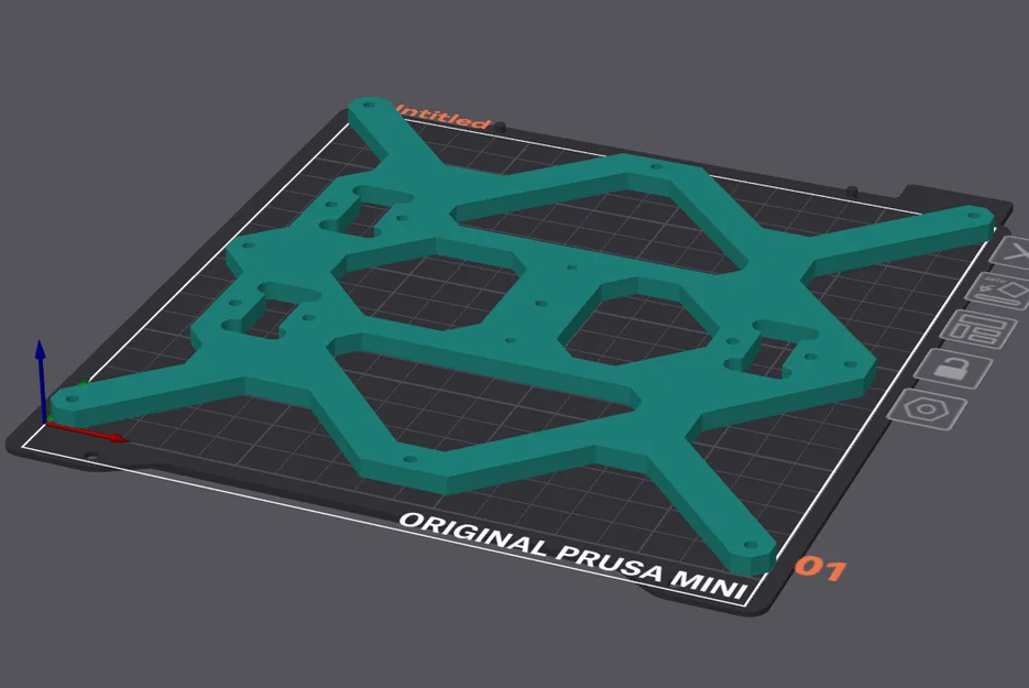 Bản In 3D Y Carriage Cho Prusa Mini - Image 1