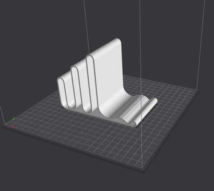 Chân đế điện thoại di động kiểu dáng hiện đại, uốn lượn - Image 3