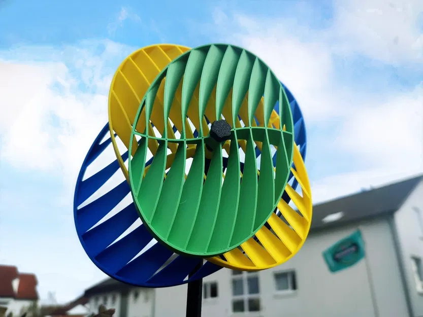 Cối Xay Gió Elliptical - Chong Chóng Tùy Chỉnh - Image 2