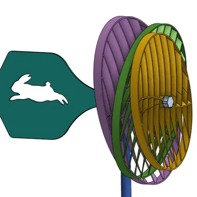 Cối Xay Gió Elliptical - Chong Chóng Tùy Chỉnh