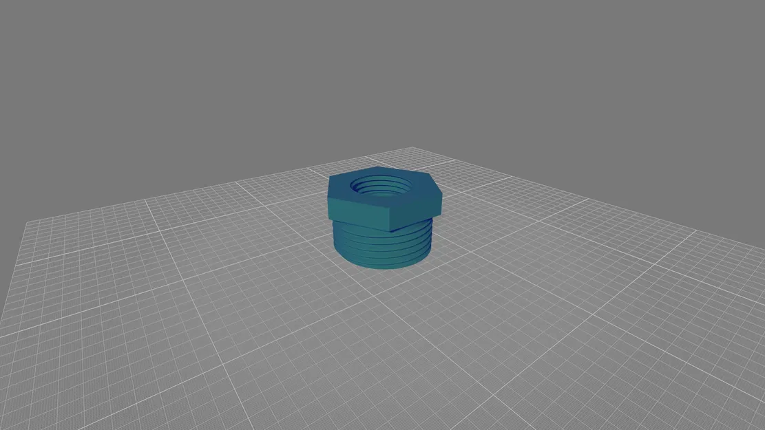 Ống Nối Chuyển Đổi 1 inch Sang 1/2 inch (1" x 1/2" Zoll) - Image 1