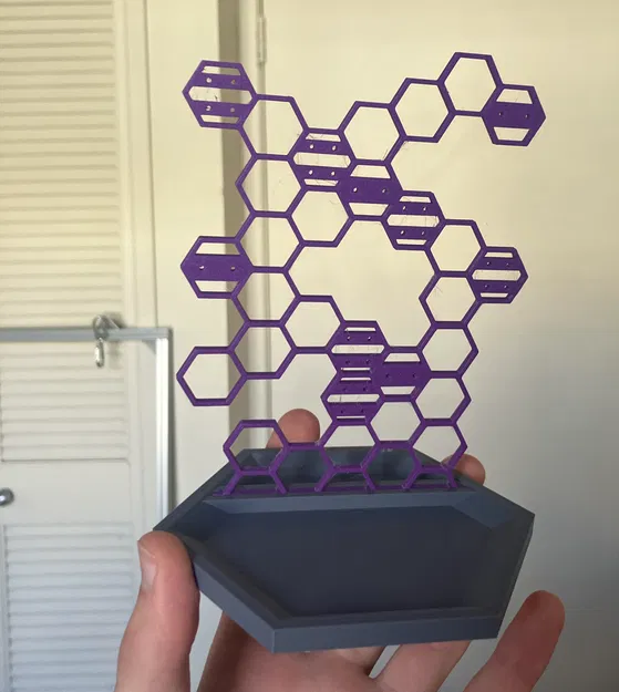 Giá Treo Bông Tai Tổ Ong - Bản Remix Cho Bông Tai Nụ - Image 2