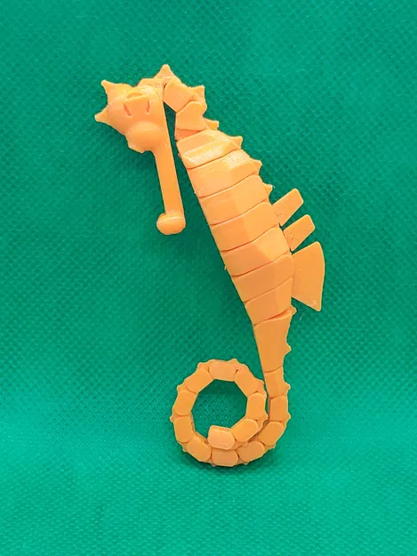 Mô hình Đồ chơi Cá ngựa Khớp nối và Tạo dáng được, có Đế - Image 6