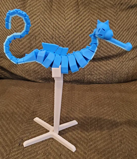 Mô hình Đồ chơi Cá ngựa Khớp nối và Tạo dáng được, có Đế - Image 9