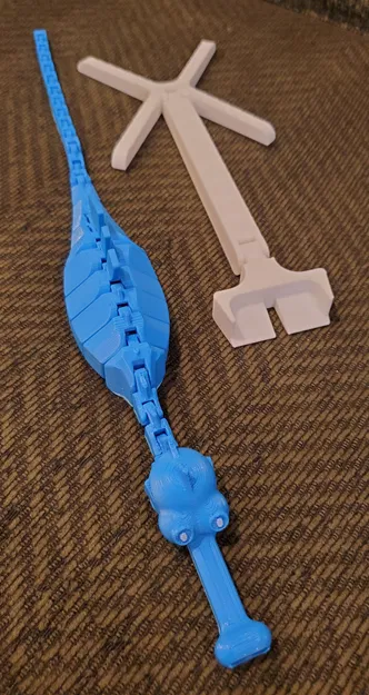 Mô hình Đồ chơi Cá ngựa Khớp nối và Tạo dáng được, có Đế - Image 10