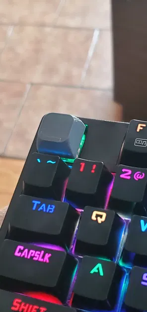 Keycap Top Phẳng Tương Thích Cherry MX - Tối ưu cho FDM - Dễ in - Image 2