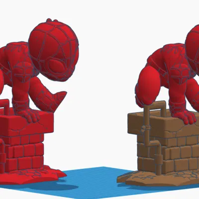 chàng nhện nhỏ in một mảnh