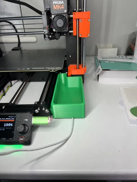 Khay Đựng Đồ/Thùng Filament Bên Hông Cho Prusa MK3/MK4 - Image 2