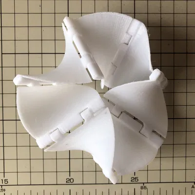 Mobius Kaleidocycle 3 - Phiên bản cải tiến không cần ốc