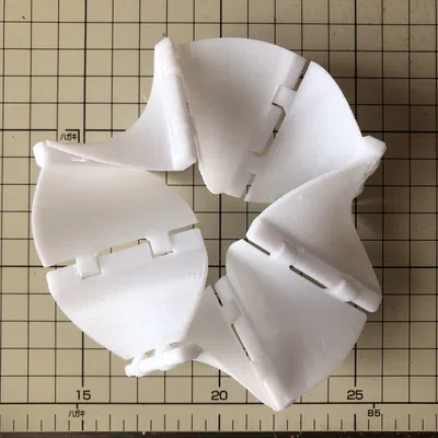 Mobius Kaleidocycle 3 - Phiên bản cải tiến không cần ốc