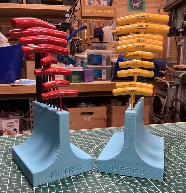 Giá Đỡ Chìa Khóa Lục Giác T-Handle - Image 1