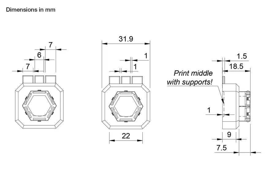 Giá treo tường HSW cho drone DJI Mavic Pro 2 - Image 3