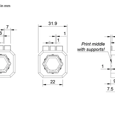 Giá treo tường HSW cho drone DJI Mavic Pro 2