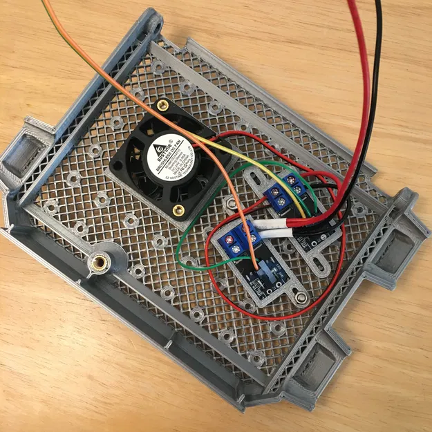 Mod quạt Sovol SV06/Plus có Nắp MOSFET cho Hộp điều khiển - Image 6