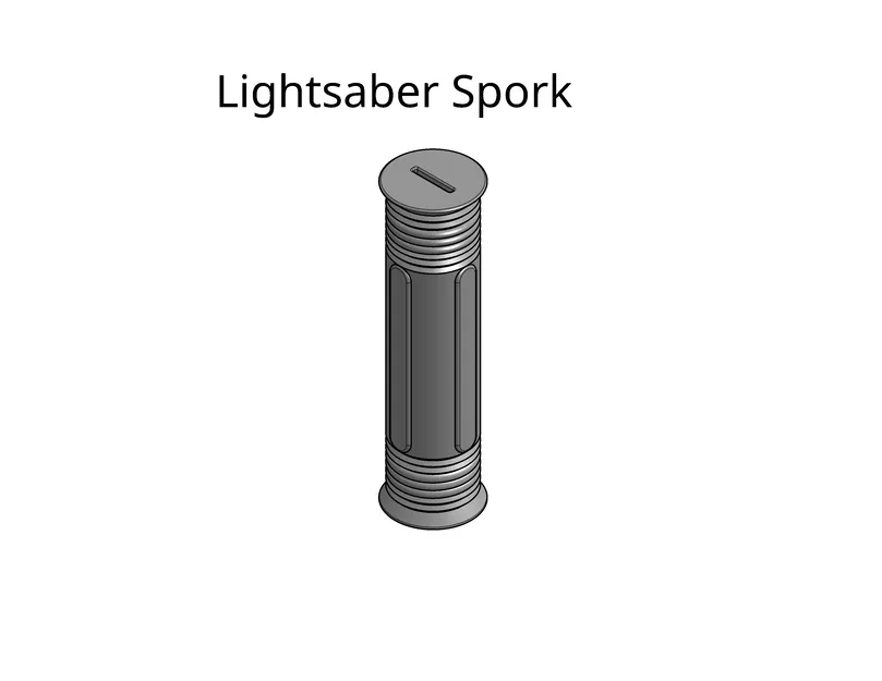 Nĩa Đèn Kiếm Lightsaber Spork - Image 1