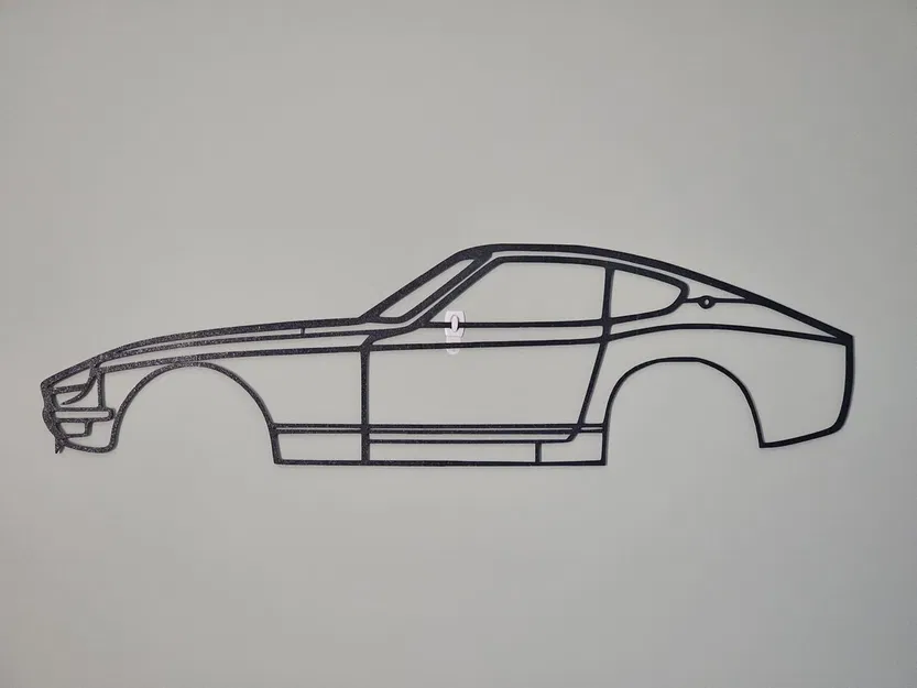 Nghệ Thuật Treo Tường Hình Bóng Datsun 280Z - Image 1
