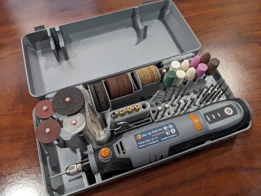 Hộp Đựng Dụng Cụ Quay Jielite và Phụ Kiện - Image 1