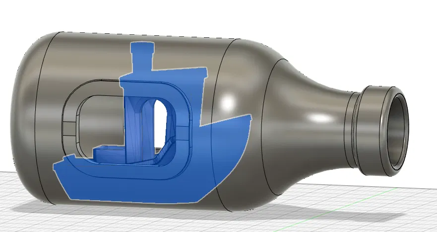 Benchy trong chai KHÔNG CẦN SUPPORT - Image 3