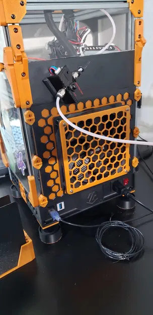 Tấm ốp lưng V0.x kèm quạt 140mm làm mát - Image 2