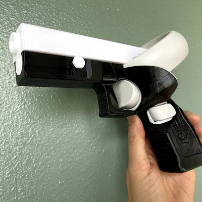 Chewey_GLK-17_Q1: Báng súng VR cho Oculus Quest 1