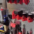 Giá đỡ Dụng cụ & Pin Milwaukee M12 cho Wall Control / Pegboard - Thumbnail 4