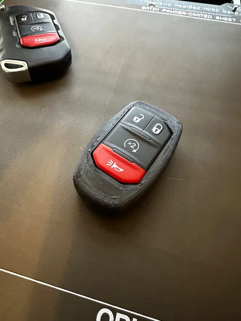 Móc Chìa Khóa Jeep JL/JT - Tối Giản - Image 1