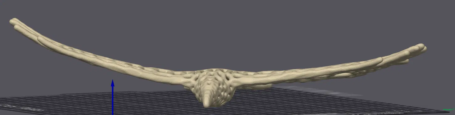 Mô Hình Quạ Bay Voroni - Image 2