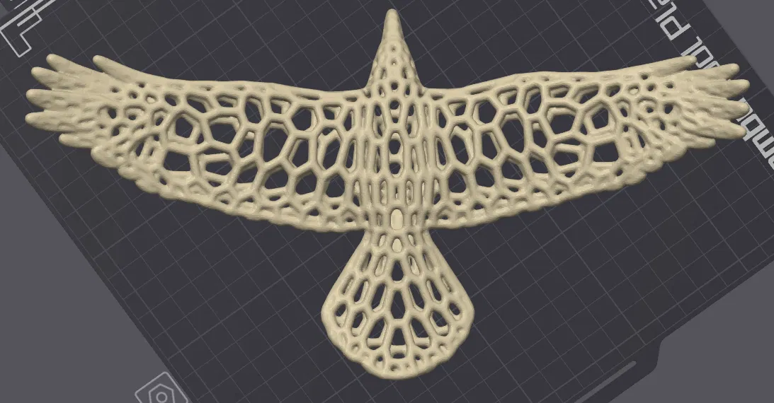 Mô Hình Quạ Bay Voroni - Image 3