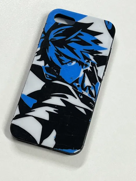 Ốp lưng iPhone 8/SE TPU đa sắc Anime - Image 1